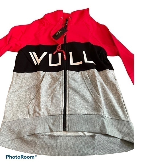 𝅺vull triple threat zip up logo Sweatshirt Hoodie - Picture 3 of 8
